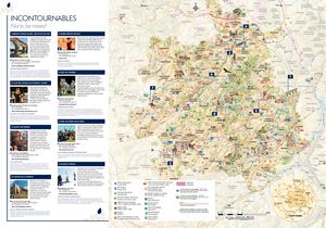 Carte Touristique Monts du Lyonnais