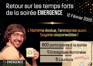 Retour en images d'Emergence 2020, les Trophées de l'entreprise