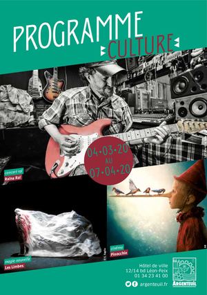 Programme Culture Mars 2020