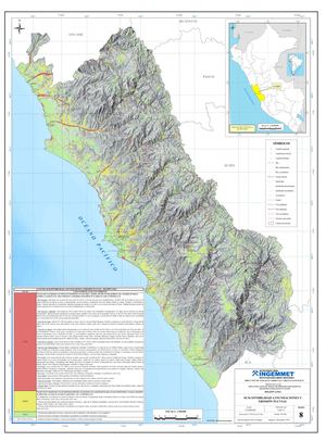 Mapa 8 - Susceptibilidad a Inundaciones Y Erosión Fluvial Lima
