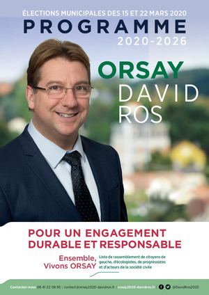 Ensemble, Vivons Orsay - Davis ROS - Programme 2020-2026