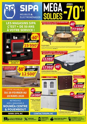Soldes mars 2020