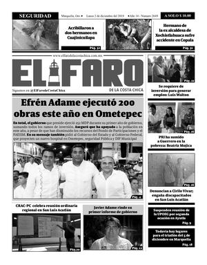 2 de Diciembre del 2019