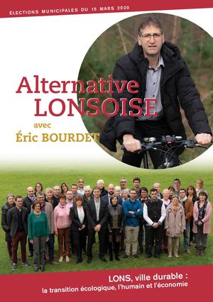 Programme Alternative LONSOISE 15 mars 2020 - Eric BOURDET