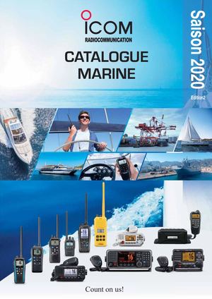 ICOM Radio-Communication Catalogue Marine