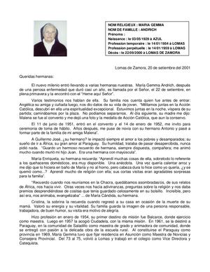 María Gemma ANDRICH