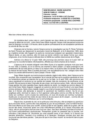 Marie Augustin VERGNE