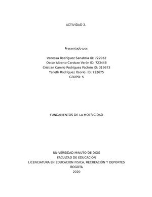 TRABAJO ESCRITO KINOVEA