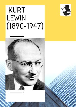 Cartilla Kurt Lewin