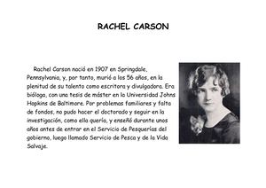 Rachel Carson