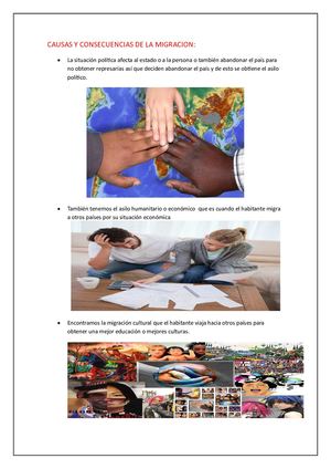 Migracion E Imigracion