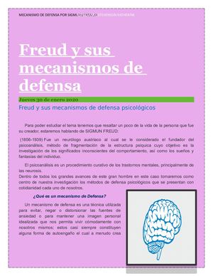 Mecanismos De Defensa