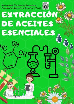 Extraccion De Aceites Esenciales