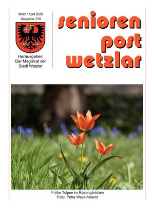 Seniorenpost März/April 2020