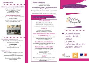 Plaquette CCAS - 2019