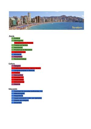 Trabajo Diseños, Benidorm