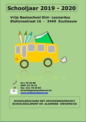 Schoolbrochure 2019 - 2020