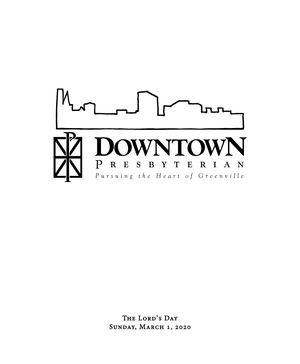 03 01 20 Church Bulletin