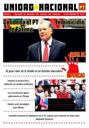 Unidad Nacional 29 De Febrero De 2020