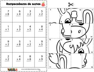 Rompecabezas Sumas Preescolar Primaria (1)