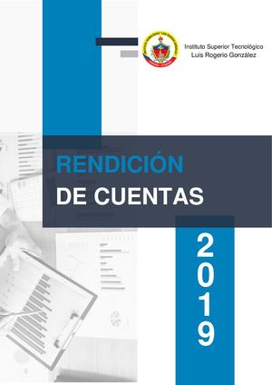 Rendición De Cuentas 2019 ISTLRG