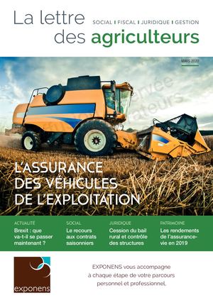 La Lettre des Agriculteurs - mars 2020