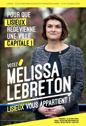 Programme Mélissa Lebreton - Lisieux vous appartient !