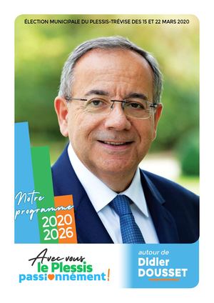 Programme 2020 2026 Avec Vous, Le Plessis Passionnément !