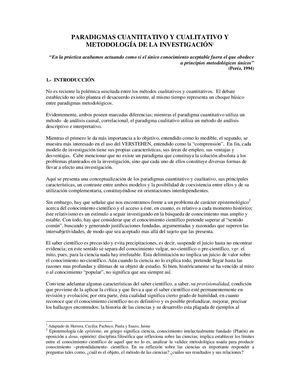 Investigación Cuantitativa Y Cualitativa