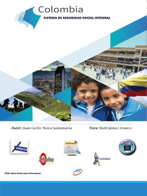 Actividad 1 Brochure Digital Sistema De Seguridad Social En Colombia