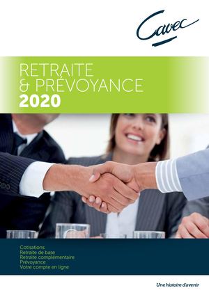 Guide Retraite & Prévoyance 2020 - Cavec