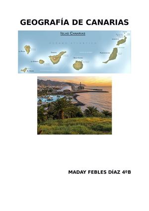 Geografía De Canarias Madayyy