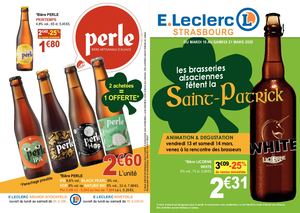 Bières alsaciennes pour la Saint-Patrick