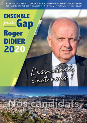 Trombinoscope liste "Ensemble pour Gap"