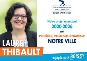 Programme de l'équipe "Engagés pour Boissy avec Laure THIBAULT"