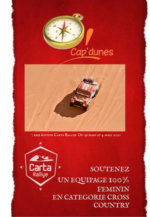Team Cap'Dunes au Rallye Carta
