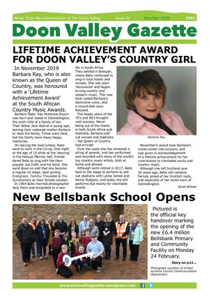 Doon Valley Gazette Issue 12 March April 2020