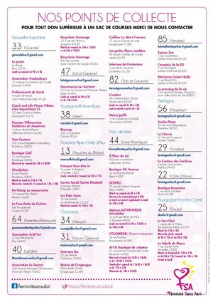 FSA -Points De Collecte