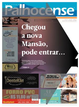 Palavra Palhocense - Edição 729