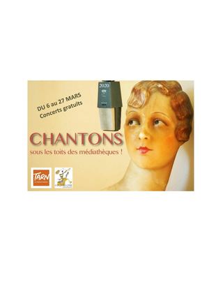 Chantons Sous Les Toits des médiathèques 2020