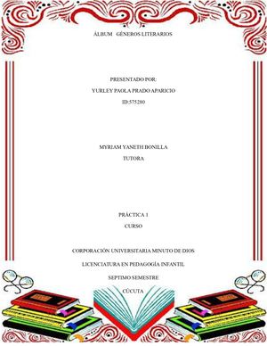 ÁLbum Géneros Literarios
