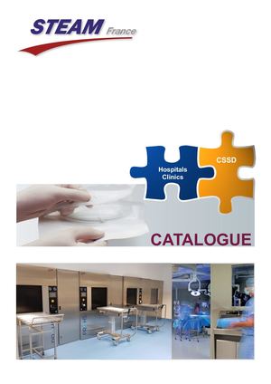 Products&services Catalogue Steam France Healthcare 2019