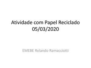 Atividade Com Papel Reciclado 05
