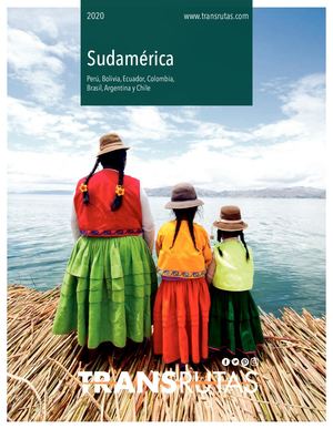 Catálogo Sudamérica - Transrutas 2020