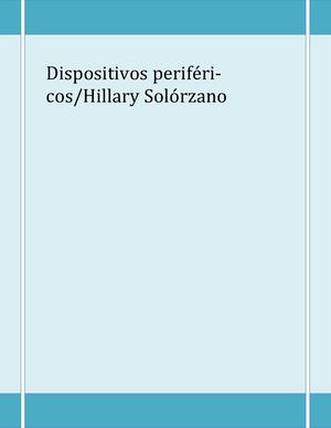 Dispositivos Periféricos