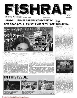 Fish Rap Live! 31.6 KENDALL JENNER ARRIVES AT PROTEST TO GIVE GRADS COLA, ASKS THEM IF PEPSI IS OK