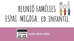 Reunió Famílies 19-20. Espai Migdia. P4&P5