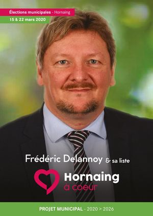 Frédéric Delannoy et sa liste - Hornaing à Coeur