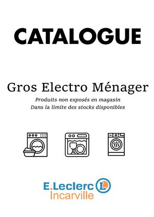 Catalogue Gem E Leclerc Incarville