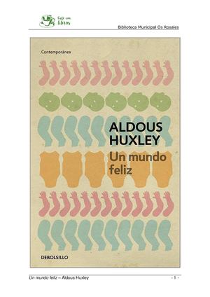 Un Mundo Feliz -  Guia De Lectura